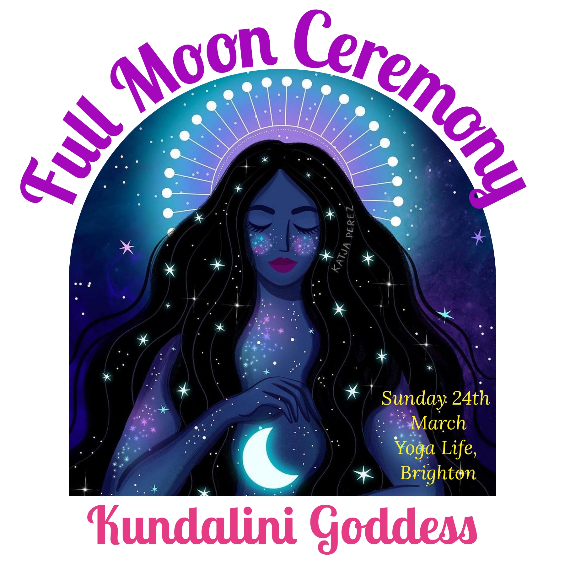 Join Kundalii Goddess in Brighton on March 24th 2024